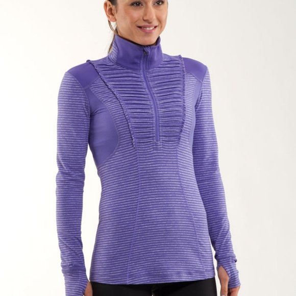 Lululemon Run Your Heart Out Pullover Size 2 - Picture 1 of 13